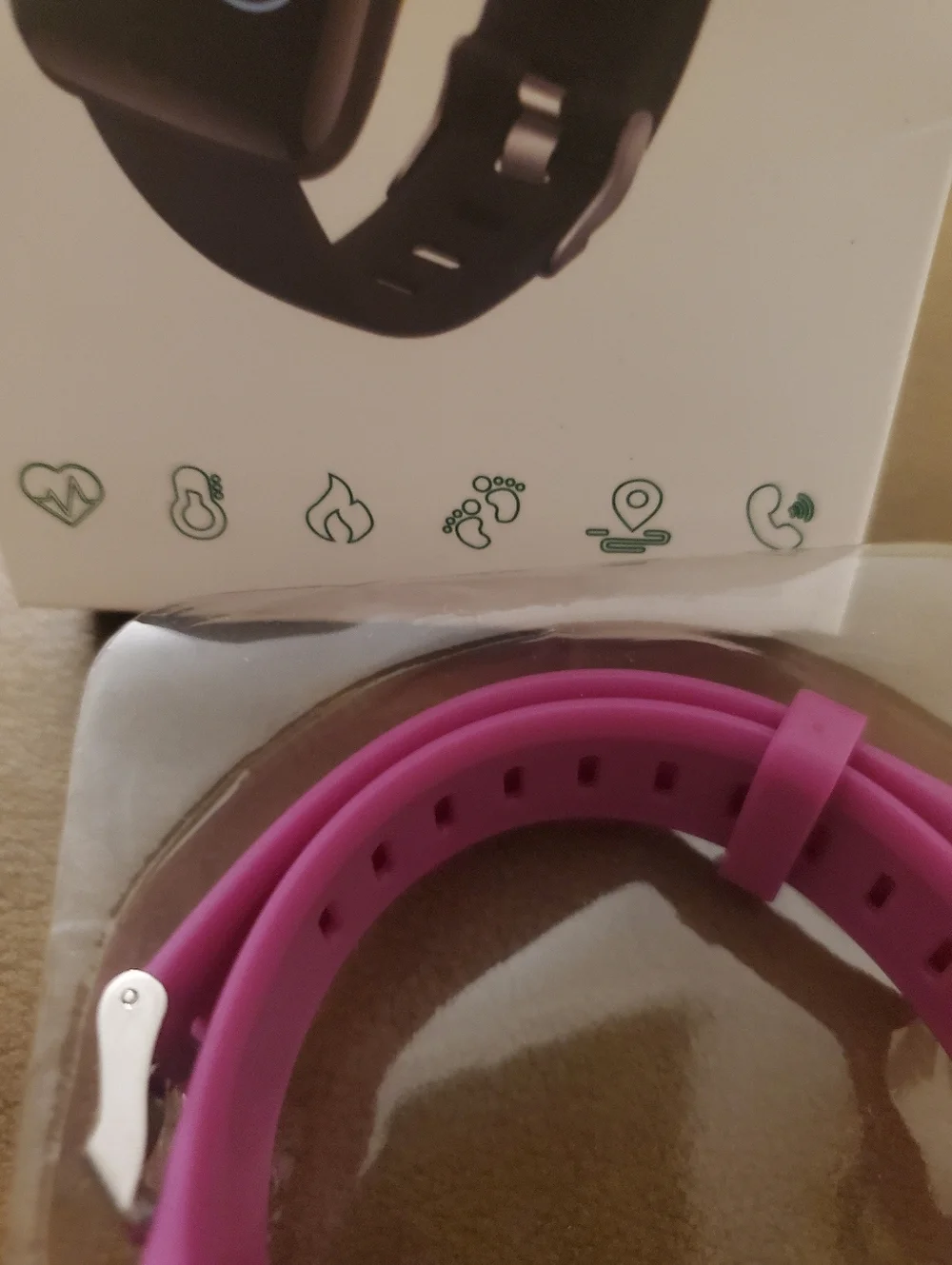 Smart Bracelet Your Health Steward Color Purple New